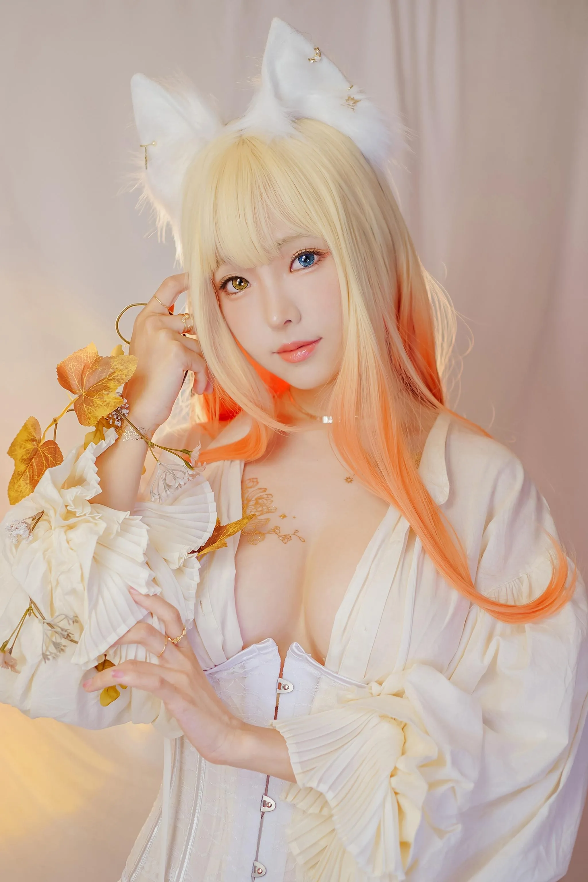 ElyEE子 – NO.77 Original Witch  Cat魔女與貓-Odd-eyed cat __ [41P]插图